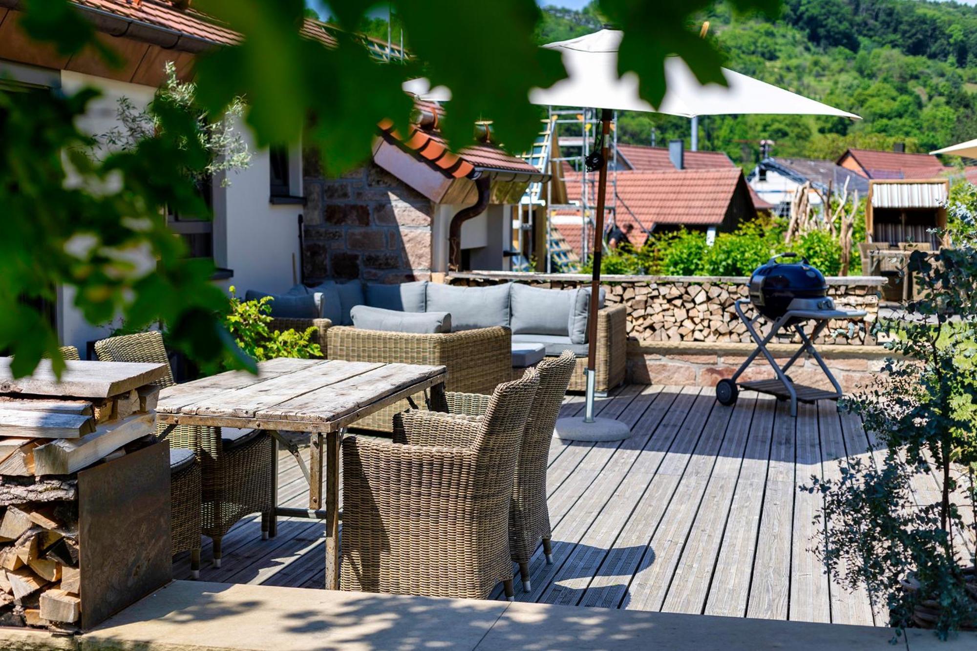 Berner´s-Chalet Weinstadt Exterior foto